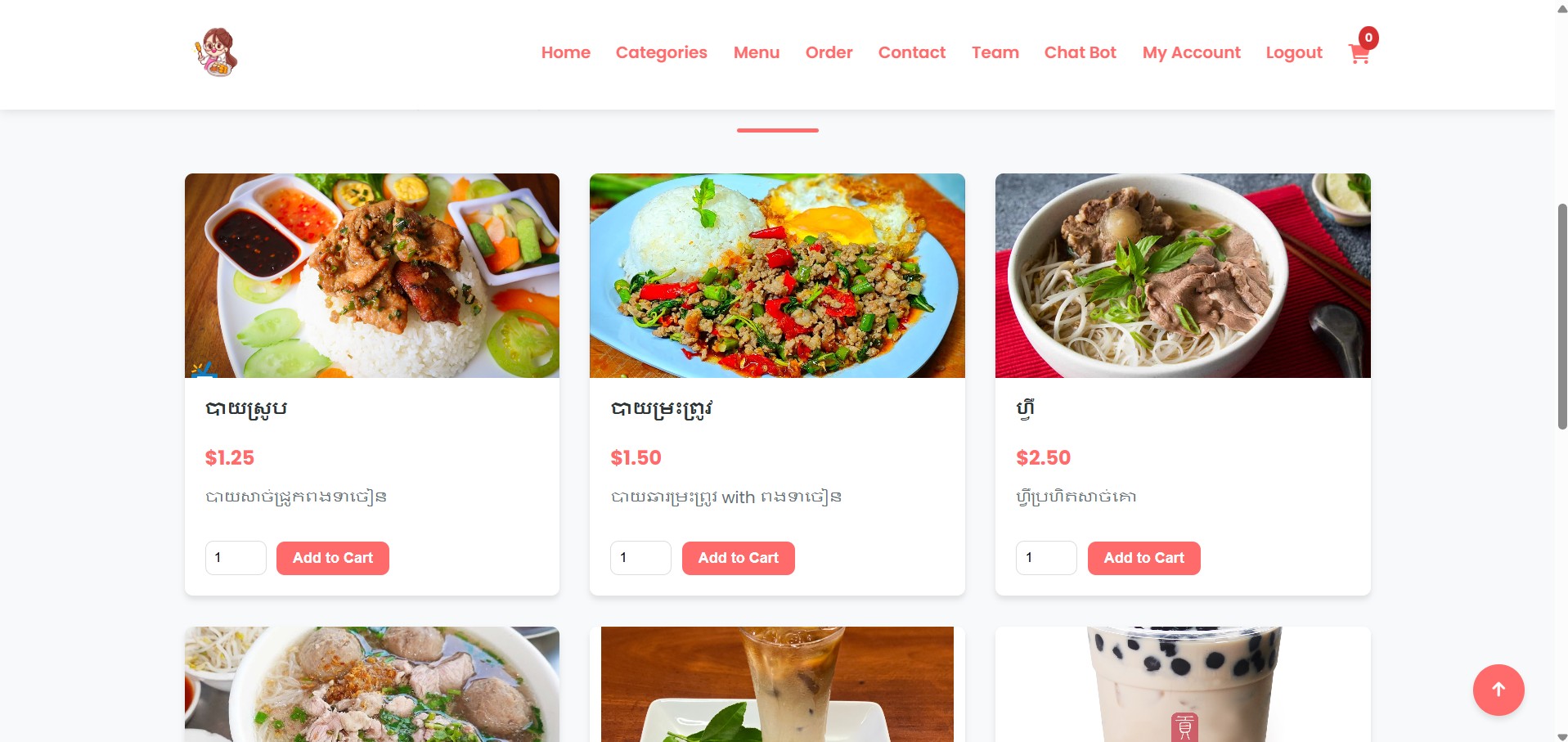 Food Delivery System Preview